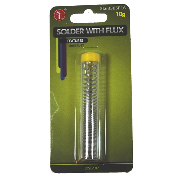 10g Solder with Flux Sn63Pb37 - Click Image to Close